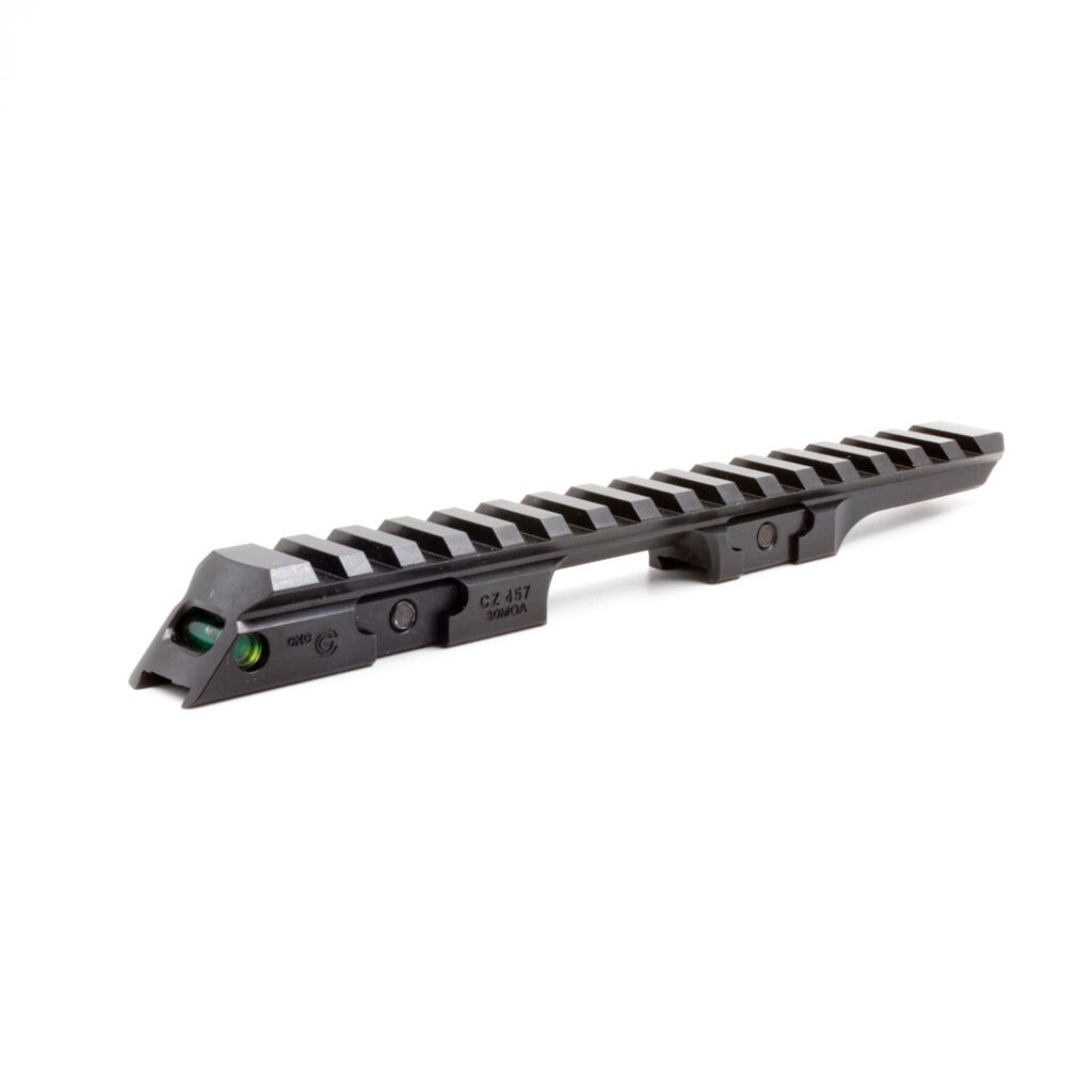 Изображение Планка Пикатинни (Picatinny rail) на CZ-457 с уровнем