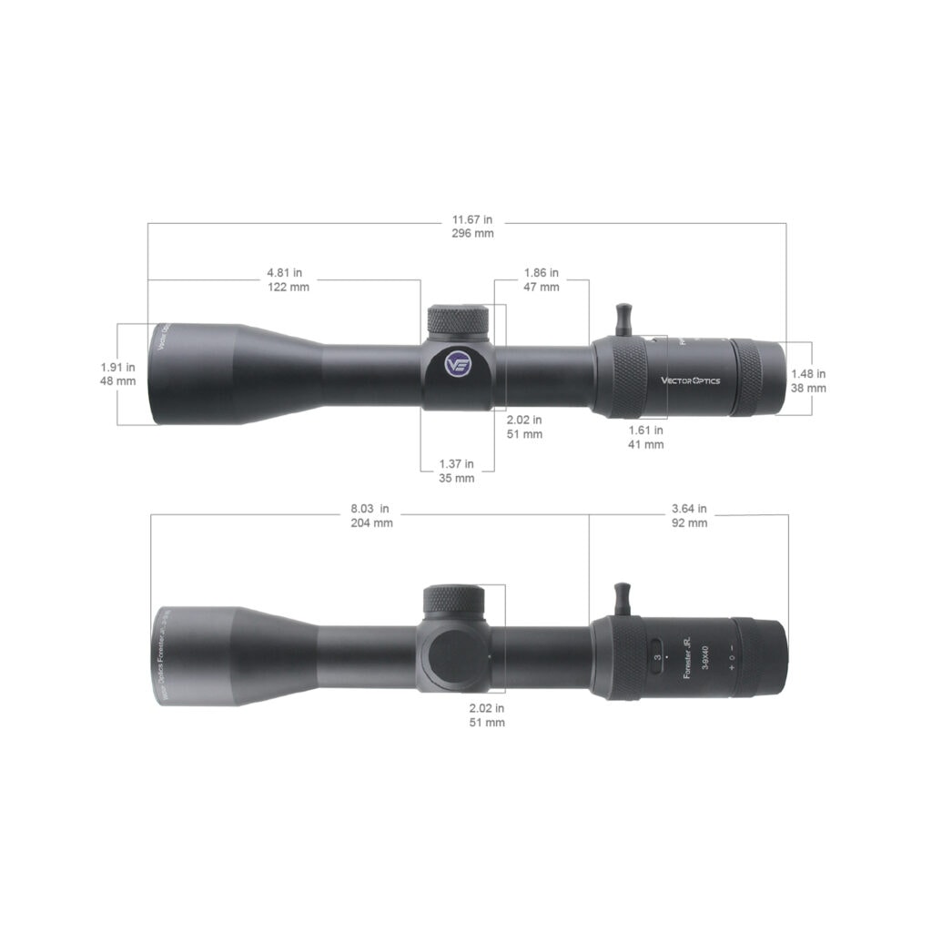 Изображение Оптический прицел Vector Optics FORESTER JR 3-9X40