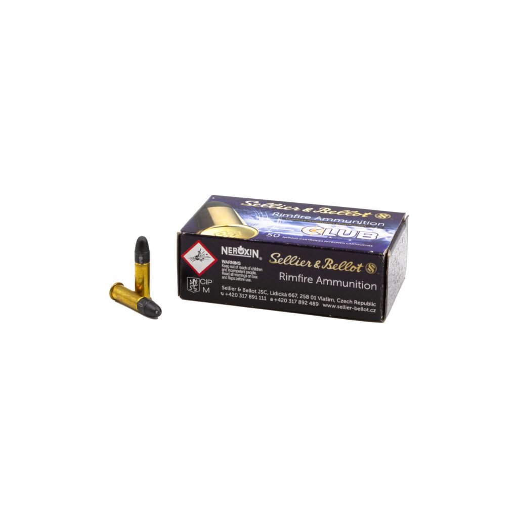 Изображение Патрон Sellier & Bellot .22LR Club (2,56 гр / 40 gr) (50 шт.)
