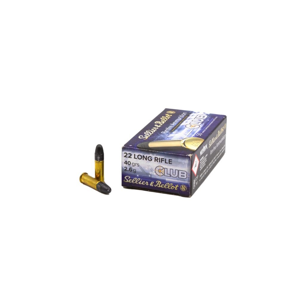 Изображение Патрон Sellier & Bellot .22LR Club (2,56 гр / 40 gr) (50 шт.)